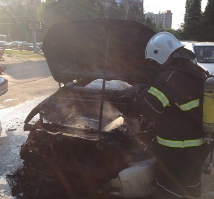 Пожар в Павловском районе